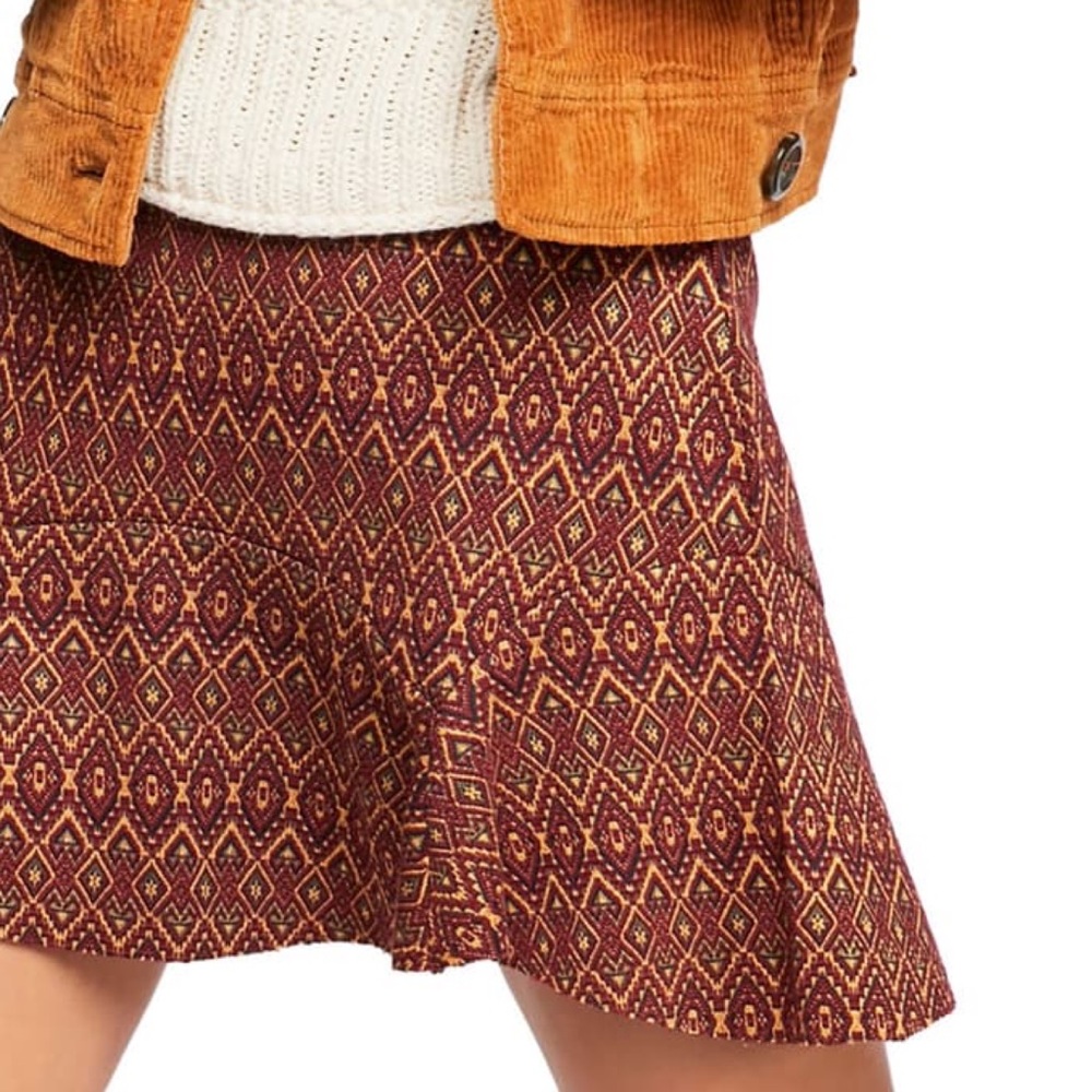 Free People When In Rome Mini Skirt